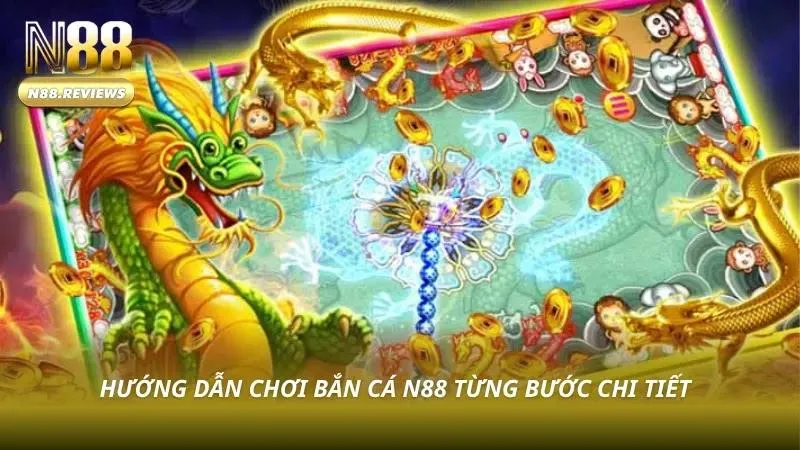 Cách Chơi Bắn Cá Thần Rồng N88 - Bật Mí Bí Kíp Thắng 2026 Người chơi thao tác bắn cá trên màn hình
